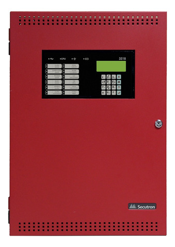 Mircom Secutron Mr-3318 - Panel De Incendio 156 Zonas