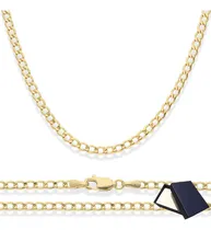 Comprar Cadena Barbada Cubana Oro 10k Gruesa 55cm 3.5mm Italiana Italy Gruesa Mujer Hombre Oro Puro 10k Cadena Oro Italiano Italy Hombre Mujer Gruesa Oro 10k Oro Regalo Novio Novia Oro Italiano Cadena Italy