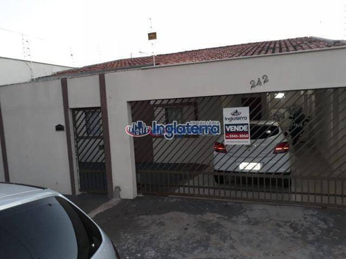 Casa À Venda, 180 M² Por R$ 420.000,00 - Santos Dumont - Londrina/pr - Ca0236