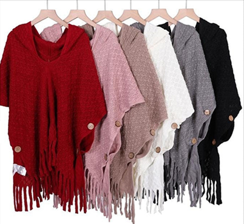 Ponchos Elegantes Y Versátiles Para Damas Modernas