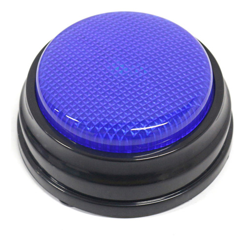 Botón De Voz Azul Parlante Grabable Con Función