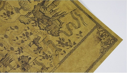 Mapa Wizarding World Of Harry Potter Póster + Regalo