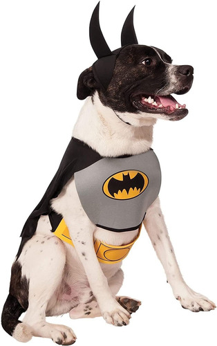 Disfraz Para Mascota Talla Grande De Perro Batman Dc Comics