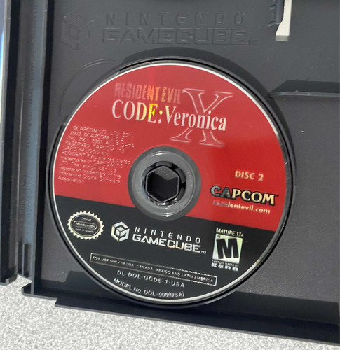 Resident Evil Code Veronica X Gamecube Original Y Completo (Usado)