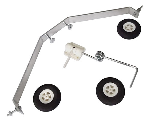 Kit Aero Cessna 182 Para Montar + 4 Servos 9g