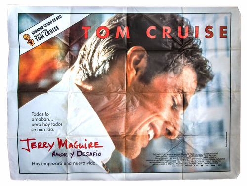 Afiche Antiguo De Cine Jerry Maguire.  Tom Cruise. 30119