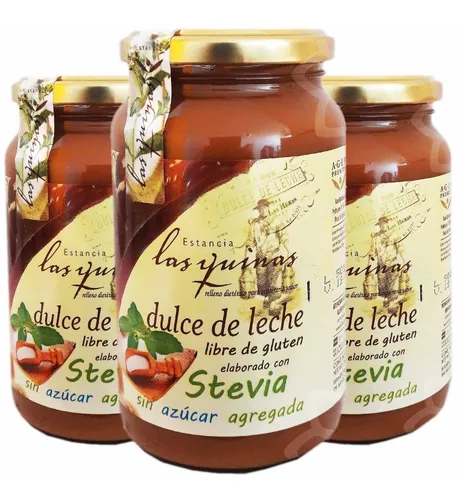 comprar 3x Dulce De Leche Natural Las Quinas Sin Azúcar Con Stevia