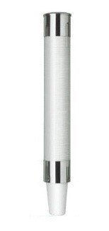 Dispenser Copos Refrig. 300ml C/ Tampa - Aço Inox