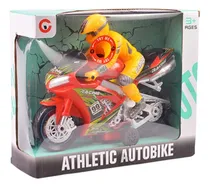 Comprar Motocicleta Versatil Y Estetica Color Rojo Y+regalo Stickers