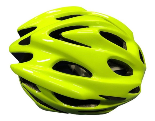 Imagen 3 de 7 de Casco Ciclista In Mold Liviano Ventilado + Luces Bici Ruta