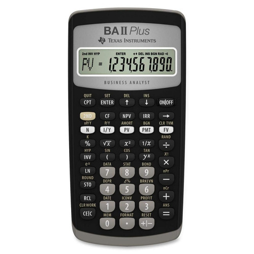 Calculadora Financiera Texas Instruments Ti Baii Plus 1 Año De Garantía Y Envió Gratis Distribuidor Oficial Facturamos