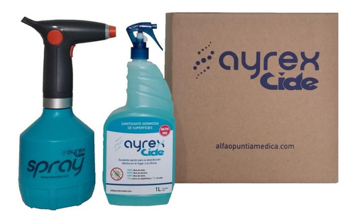 Imagen 3 de 4 de Kit Sanitizante Incl 1 Pulverizadores Y 1 Sanitizantes De 1l