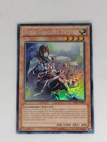 Noble Knight Drystan Secreto Español Yugioh