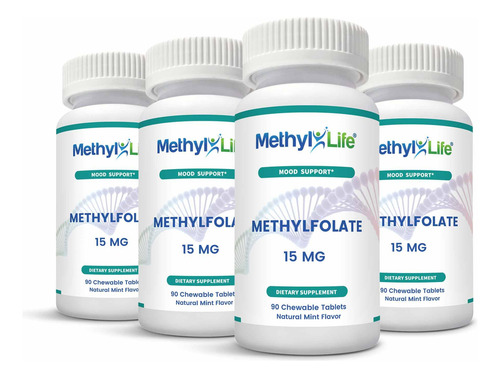 Methyl-life L-metilfolato 15 Mg Masticable 90 Tabletas