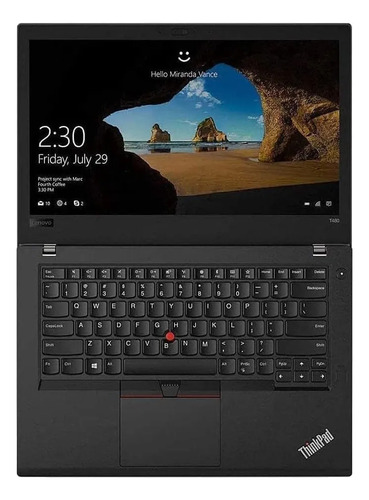 Lenovo Thinkpad T480 Intel Core I5-7th 16g Ram 256g Ssd Fhd Negro (Reacondicionado)