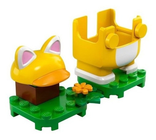 Lego Super Mario 71372 Traje Potenciador Gato 11pzas