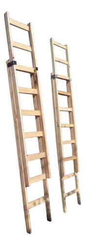 Escaleras De Madera Extensibles Versátiles Puede Ser Pintor