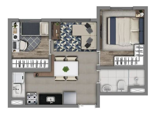Imagem 15 de 17 de Apartamento À Venda No Bairro Vila Prudente - São Paulo/sp - O-17635-28861