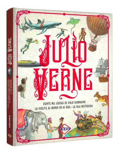 Libro Julio Verne Para Niños - 3 Cuentos Historias