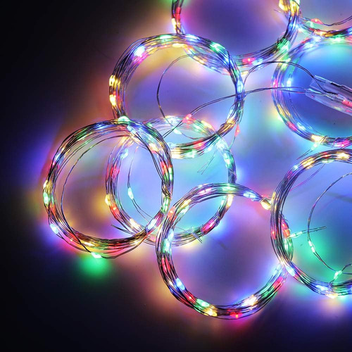 Cadena De Luces Led De 6 X 3 Metros, 8 Modos De Luz
