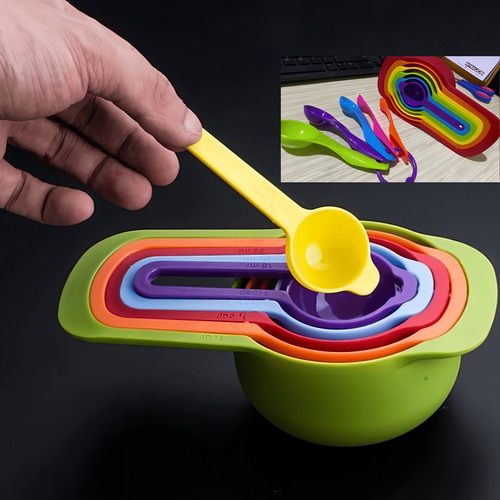 Cucharas medidoras, taza medidora, gramos, taza de café, 6 unidades