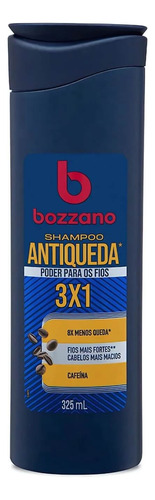 Shampoo Antiqueda Para Cabelo 3x1 Bozzano 325ml - 2 Unidades