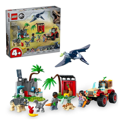 Lego Jurassic World 76963 Centro Rescate Dinosaurios 139 Pzs 139