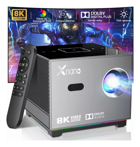 Proyector Profesional 8k Android Wifi Hd 1080p Con Dolby | Meses sin  intereses