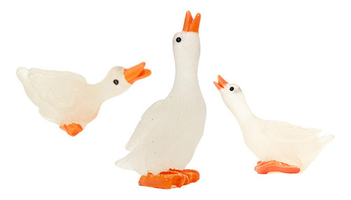 3 Estatuas De , Figuritas De Animales, Fluorescencia