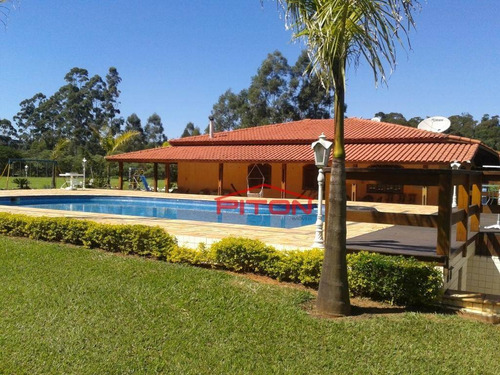 Chácara Com 4 Dormitórios À Venda, 1700 M² Por R$ 1.800.000,00 - Bom Jesus Dos Perdões - Bom Jesus Dos Perdões/sp - Ch0014