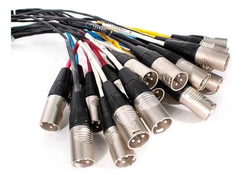 Snake Rapcohorizon 100rc28 24x4 De 30m Con Conectores Rean
