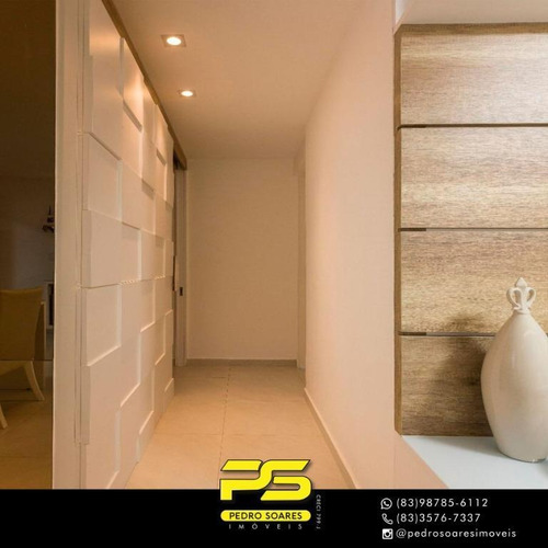( M O B I L I A D O ) Apartamento Com 2 Dormitórios À Venda, 70 M² Por R$ 350.000 - Ponta De Campina - Cabedelo/pb - Ap3126