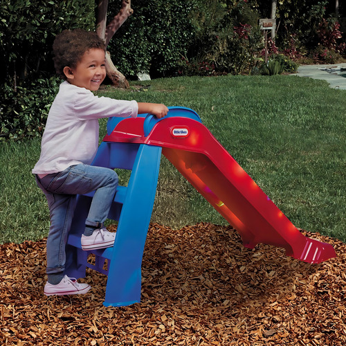 Tobogan Azul Y Rojo Con Luces - Little Tikes