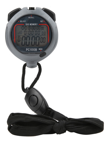 Cronômetro Metronome Pc100b Digital Sport Timer Portátil