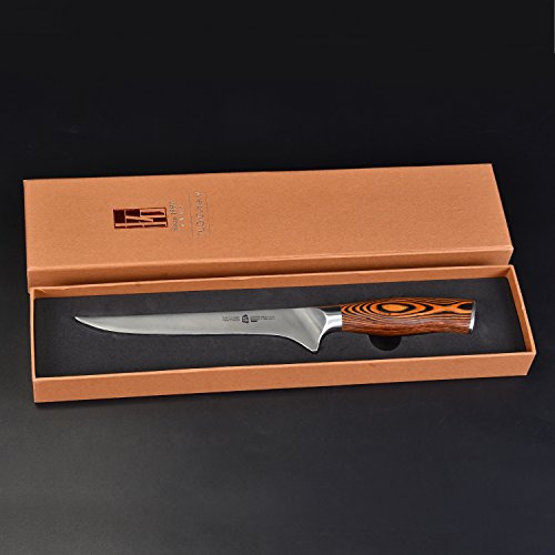 Cuchillo Para Deshuesar De Acero Inoxidable Mango De Madera