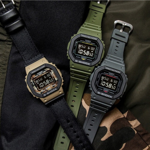 Relógio Casio G-shock Masculino Cinza Dw-5610su-8dr