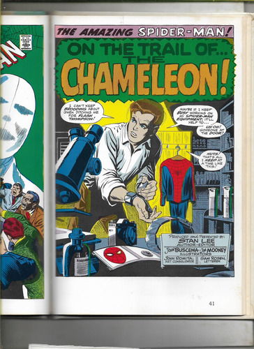Spiderman T Secret Story Of Marvel Capa Dura 1981 Em Ingles (Usado)
