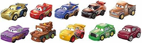 Disney Pixar Cars Mini Racers Variedad 10 Pack