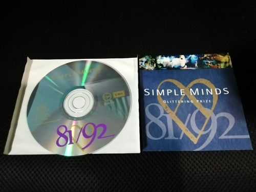Simple Minds Greatest Hits Glittering Prize Cd