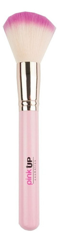 Brushes Pro Big Powder Pink Up Pk11 Brocha Para Polvo Color Rosa
