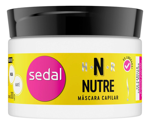  Máscara Sedal Nutre 300g