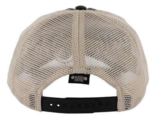 Gorra Trucker Jeep Garment Washed - Negro