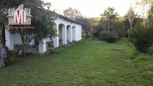 Chácara Com Escritura, Rica Em Água Com 02 Dormitórios À Venda, 18000 M² Por R$ 500.00 - Zona Rural - Pinhalzinho - Sp - Ch0483