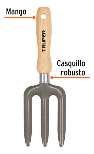 Bieldo Para Jardín Mango De 6in Truper