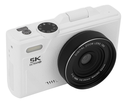 Cámara De Vídeo Digital 5k 75mp Hd Con Zoom 18x, Enfoque Aut