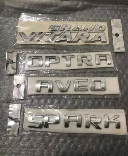 Emblemas Para Chevrolet Aveo Optra Espark Grand Vitara 