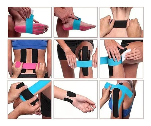 4 Fita Cinesiologia Muscular Fisioterapia Kinesio Tape