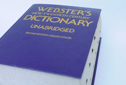 Webster's Unabridged Dictionary - Diccionario Íntegro Inglés