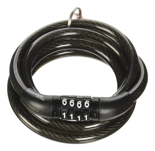 Master Lock 8143d - Candado De Cable Autoenrollable 4.0 X 0