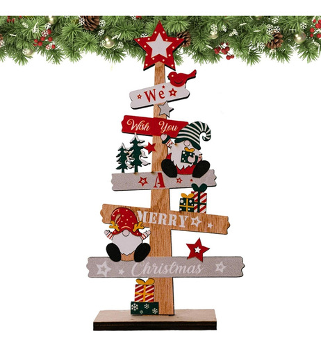 Table Top Christmas Tree | Santas Snowman Designed Table